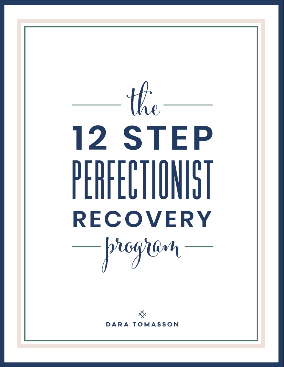 Perfectionist Recovery